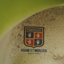 Bathroom sink in ceramic by Adam et Mercier