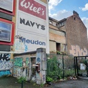 Wooden crate 'Meudon' from the Brasserie de la Marine (ca. 1960)