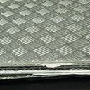 Aluminium checker plate (various sizes) - Only available in our physical shop