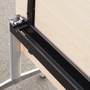 Office table 'H2O' by Ibens & Bataille for Bulo (180 x 80 cm)