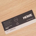 Folding table with castors by Howe (150 x 75 cm)