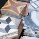 Handmade tiles by Emery&Cie (various sizes, shapes and patterns) - Only available in our physical shop
