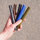 Handpainted glazed terracotta tile from the workshop of Agnès Emery (various sizes) - Only available in our physical shop