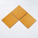 Handpainted glazed terracotta tile from the workshop of Agnès Emery (various sizes) - Only available in our physical shop