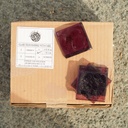 Handpainted glazed terracotta tile from the workshop of Agnès Emery (various sizes) - Only available in our physical shop