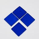 Handpainted glazed terracotta tile from the workshop of Agnès Emery (various sizes) - Only available in our physical shop