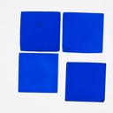 Box of 20 handmade wall tiles by Emery&Cie (5 x 5 cm) - Blue glass