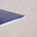 Box of 10 handmade glass tiles by Emery&Cie (10 x 10 cm) - Clear glass