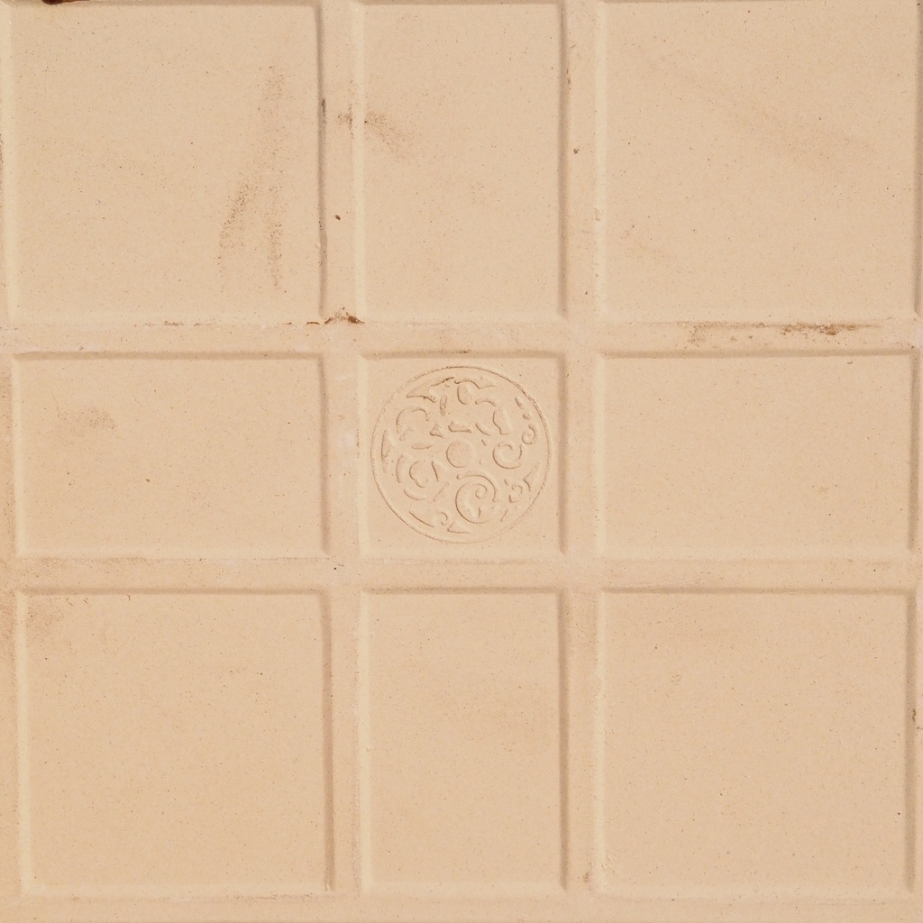 Box of 24 glazed terracotta wall tiles by Emery&Cie (15 x 15 cm) - Cobalt blue