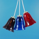 Hanging light 'Isaach' in opaline glass (various colors)
