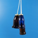 Hanging light 'Tilda' in opaline glass (various colors)