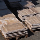 Travertine slabs from an office building in Paris (2,3 - 2,4 cm thick) - Sold per batch