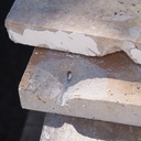 Travertine slabs from an office building in Paris (2,3 - 2,4 cm thick) - Sold per batch