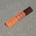 Handpainted glazed terracotta tile from the workshop of Agnès Emery (various sizes) - Only available in our physical shop