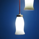 Cascade hanging light 'Tilda' with glass lampshades from Emery&Cie - White