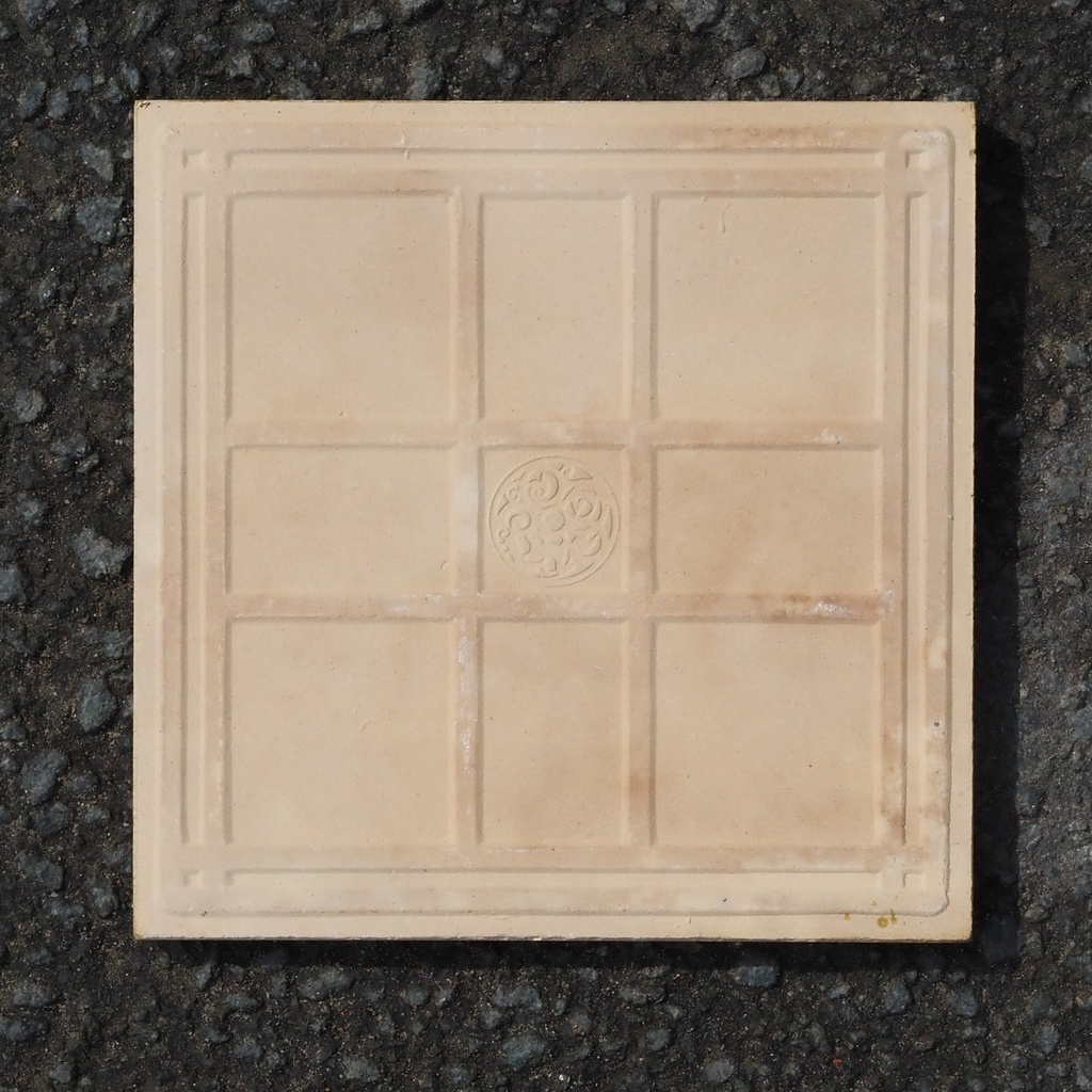 Box of 24 glazed terracotta wall tiles by Emery&Cie (15 x 15 cm) - Cobalt blue