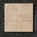Box of 24 glazed terracotta wall tiles by Emery&Cie (15 x 15 cm) - Cobalt blue