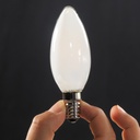 Bulb "Led star classic B frosted filament glass" by Osram (E14)