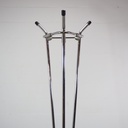 Coat rack in chromed steel by Tubax ca. 1970