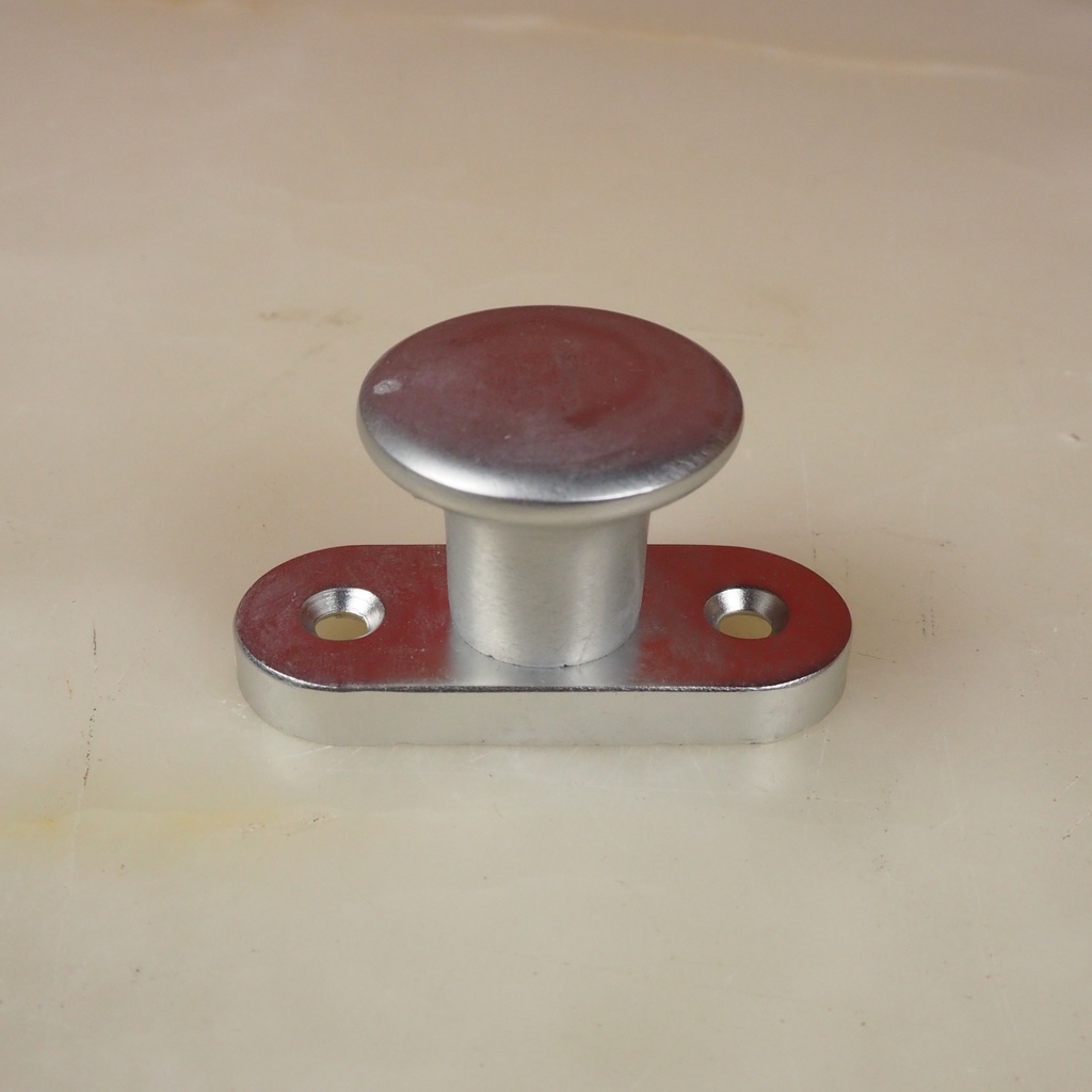Cabinet knob in aluminium