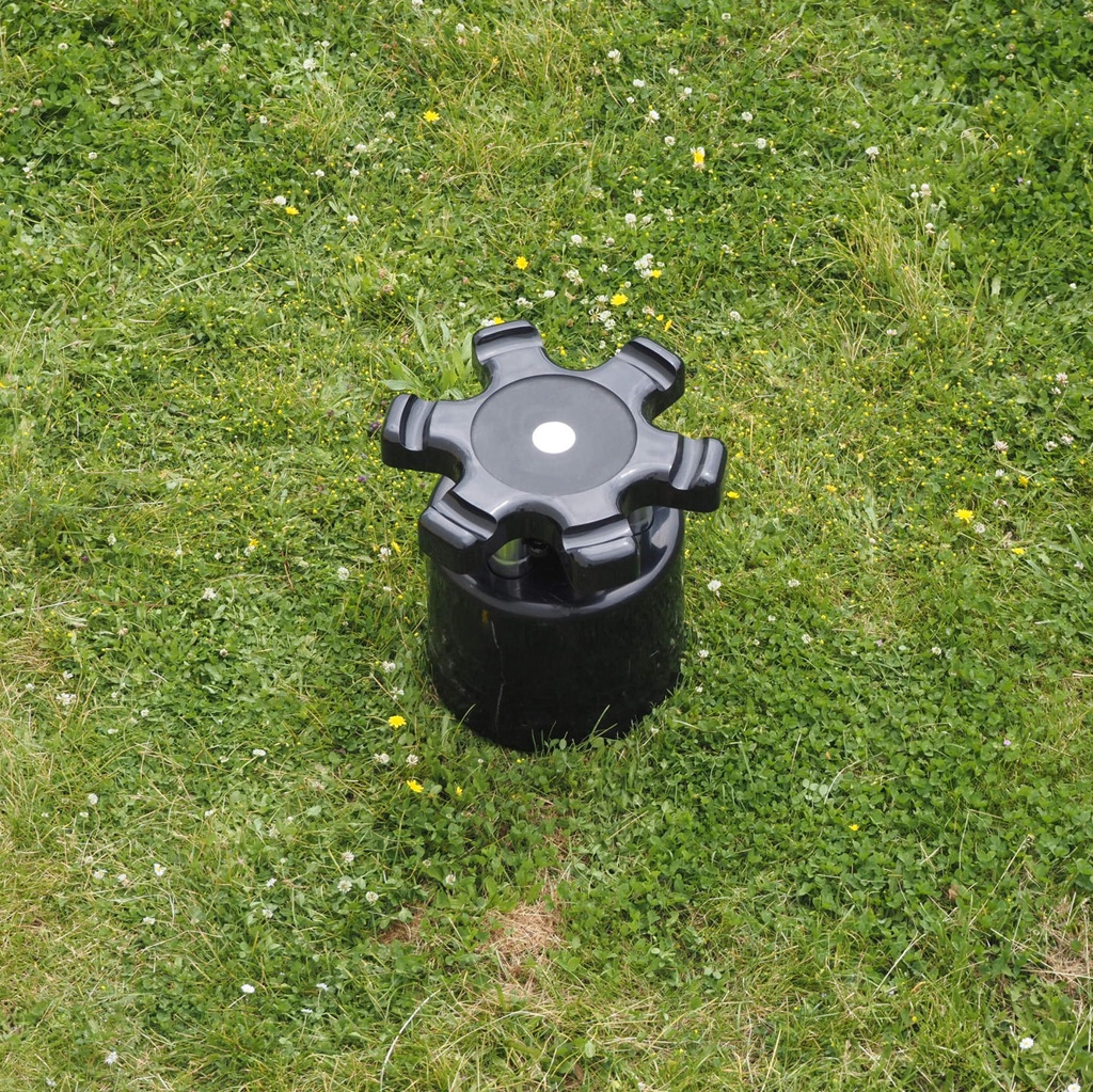 Black coat and umbrella rack by Paolo Orlandini & Roberto Lucci for Velca Legnano