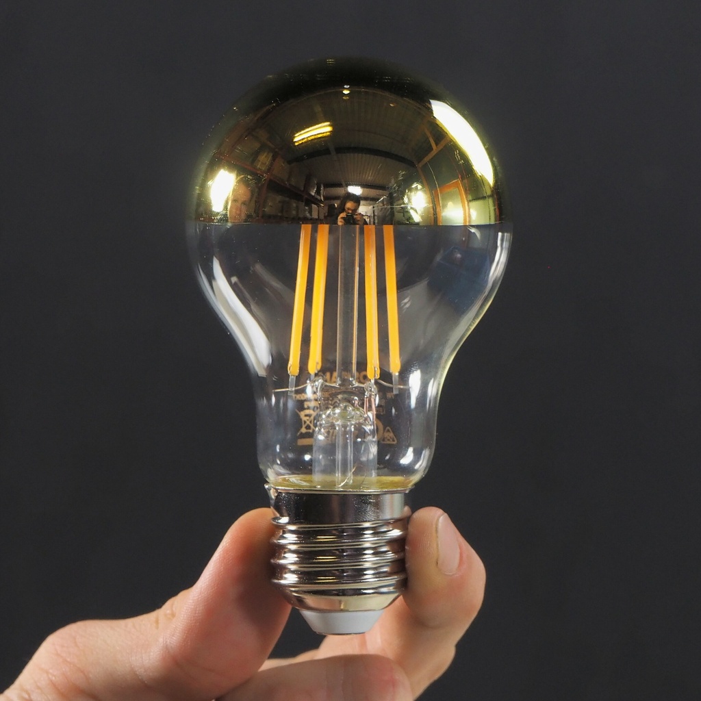 Bulb "Led star classic A Mirror Gold" by Osram (E27)