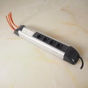 Network and power plug console