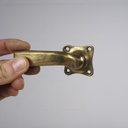 Window handle in brass - Left