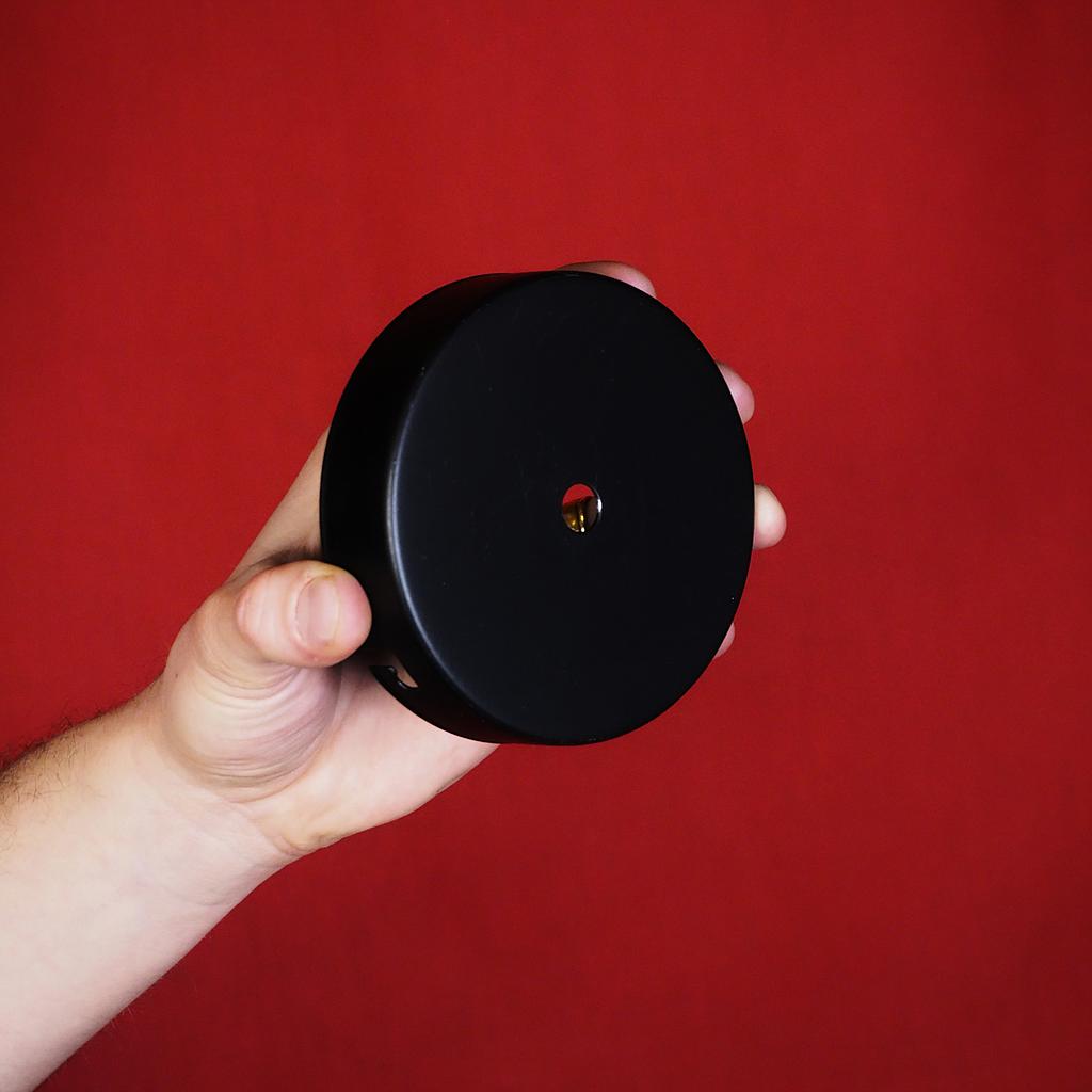 Metal ceiling cap (BLACK) - included in the price