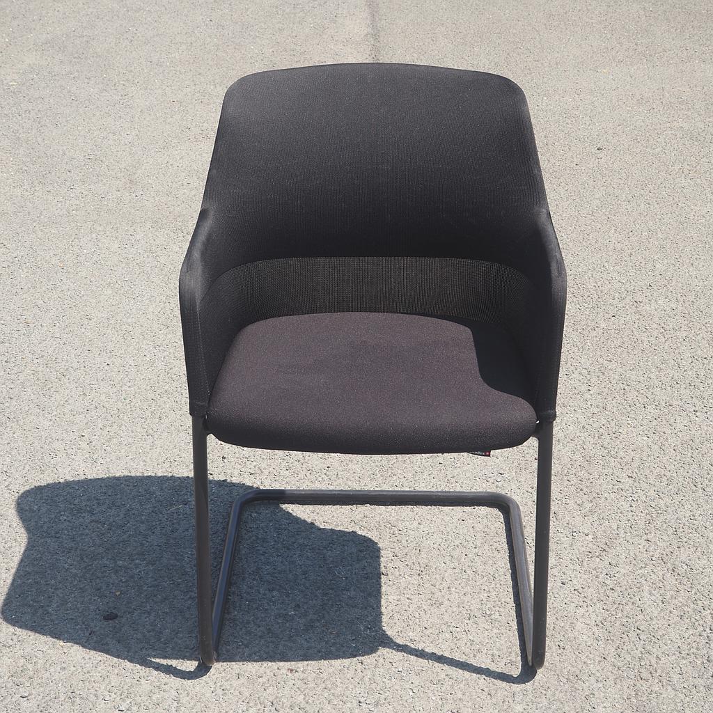 Cantilever armchair '434' by by Greutmann Bolzern for Giroflex (ca. 2008) - Black