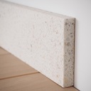 Floor plinth 'Elena' in terrazzo 'Vetisol Cristo' (L. 110 cm)