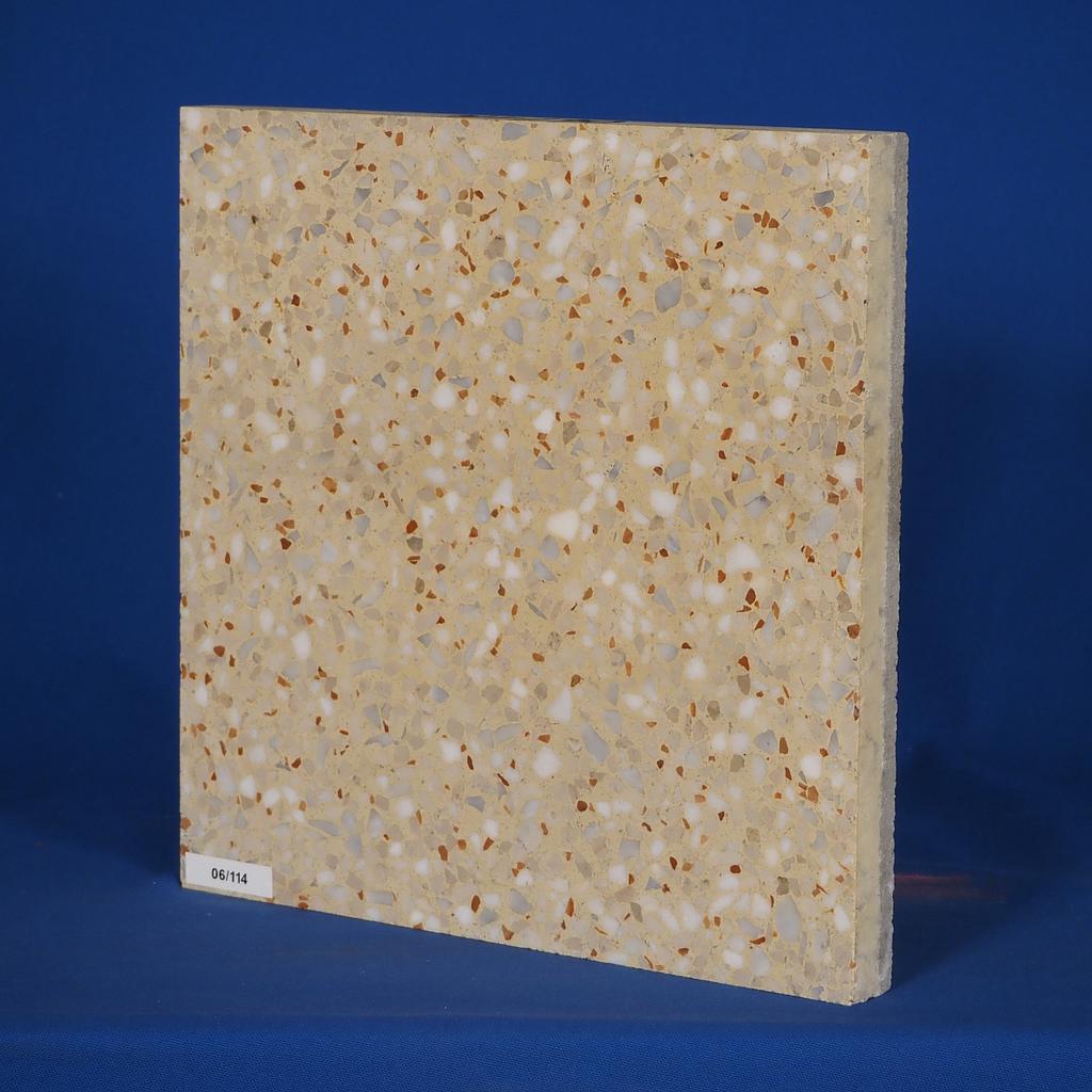 Terrazzo 'Camporosso' floor tiles by Bomarbre (30 x 30 cm) - Sold per m2