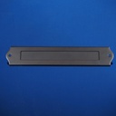 Mail slot in steel (L. 32 cm)