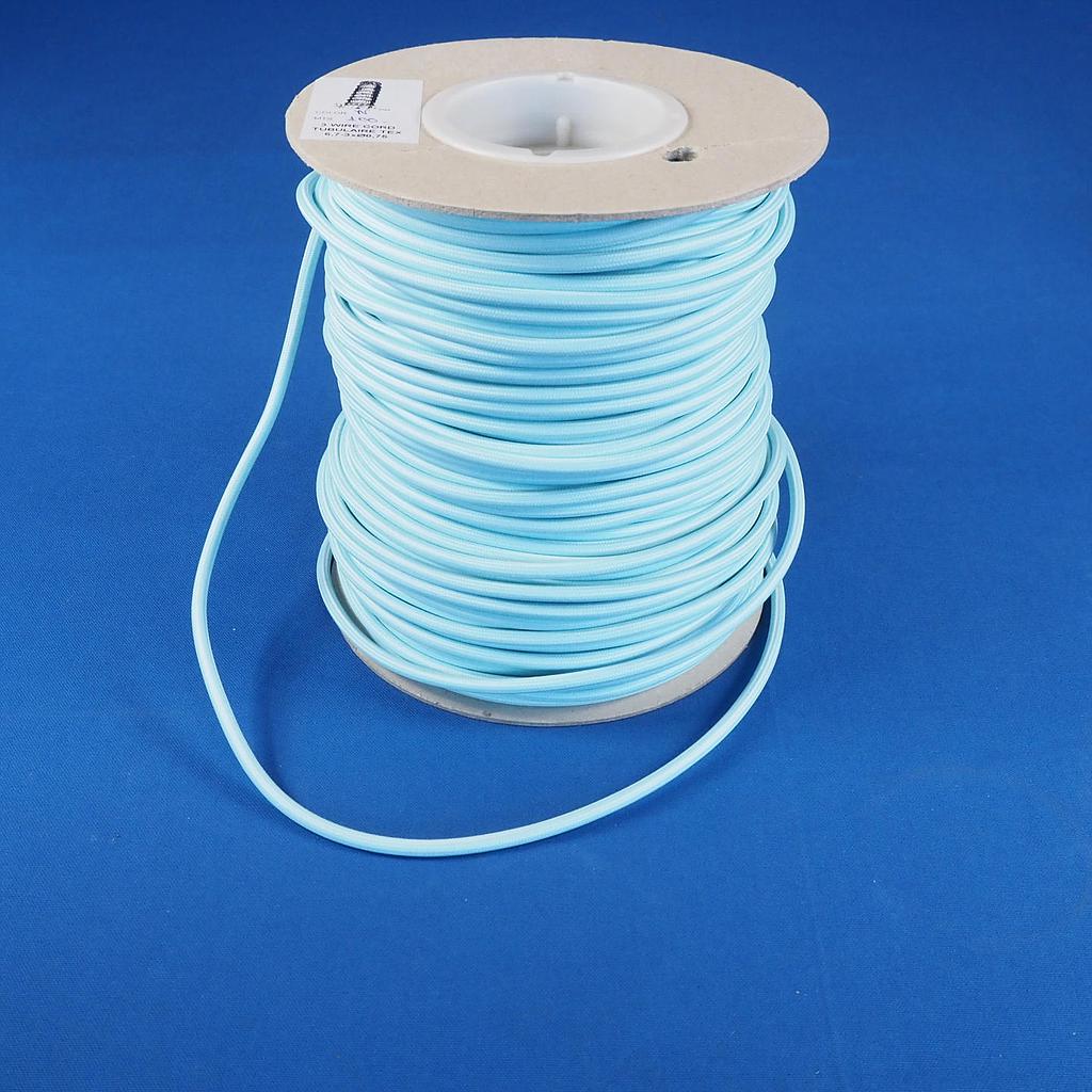 Electrical textile cable 3*0,75 (LIGHT BLUE)