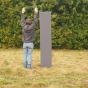 Free standing acoustic totem 'Lugn' by My O Solutions (H. 200 cm) - Light grey