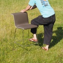 High chair 'Tab' by Alain Berteau for Bulo