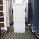 Painted door in solid pine (H. 220,5 cm x W. 84,5 cm) - Left