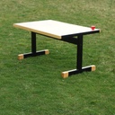 Table '4 places' by Christophe Gevers from the Banque Brussels Lambert HQ (L. 140 cm)