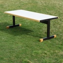 Table '6 places' by Christophe Gevers from the Banque Brussels Lambert HQ (L. 205 cm)