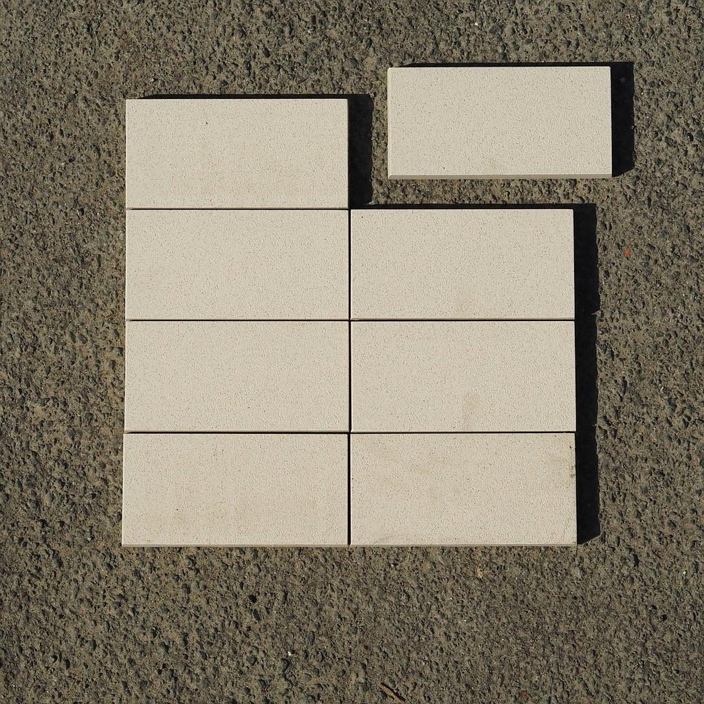 Speckled dry pressed ceramic floor tiles by Zahna Fliesen (10 x 20 cm) - Sold per m2