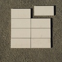 Speckled dry pressed ceramic floor tiles by Zahna Fliesen (10 x 20 cm) - Sold per m2