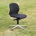 Swivel office chair 'FS 211/8' by Klaus Franck & Werner Sauer for Wilkhahn (ca. 1980) - Black/Black