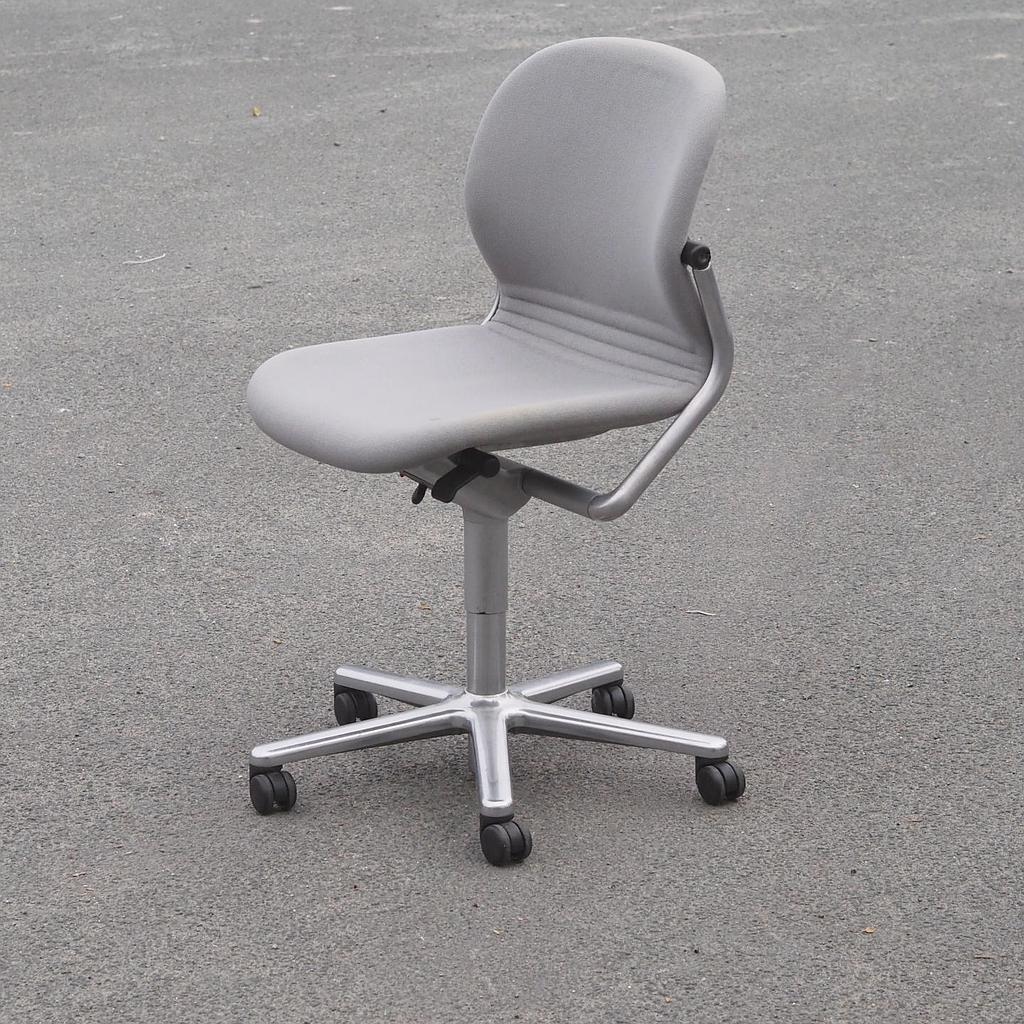 Swivel office chair 'FS 211/8' by Klaus Franck & Werner Sauer for Wilkhahn (ca. 1980) - Grey/Grey
