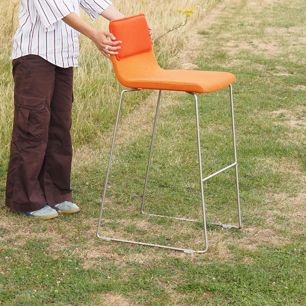 Stackable high chair 'Triennial' by Bernotat&Co for Gispen