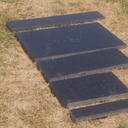 Black granite slabs -Only available in our physical shop