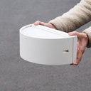 Wall light '3231' in opaline glass and die cast aluminium by Bega (L. 35 cm)