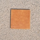 Box of 24 glazed terracotta wall tiles by Emery&Cie (15 x 15 cm) - Brown