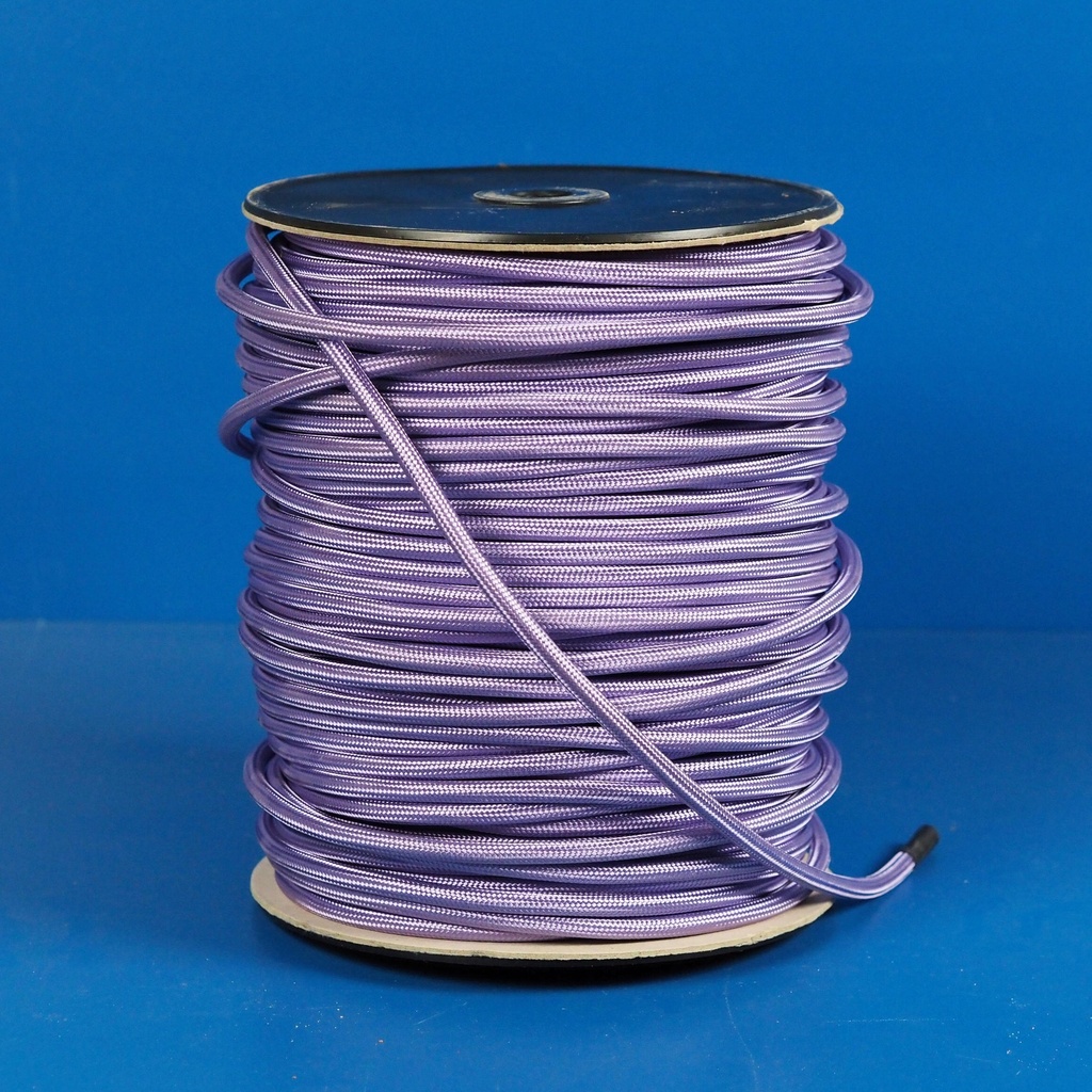 Electrical textile cable 3*0,75 (LAVENDER)