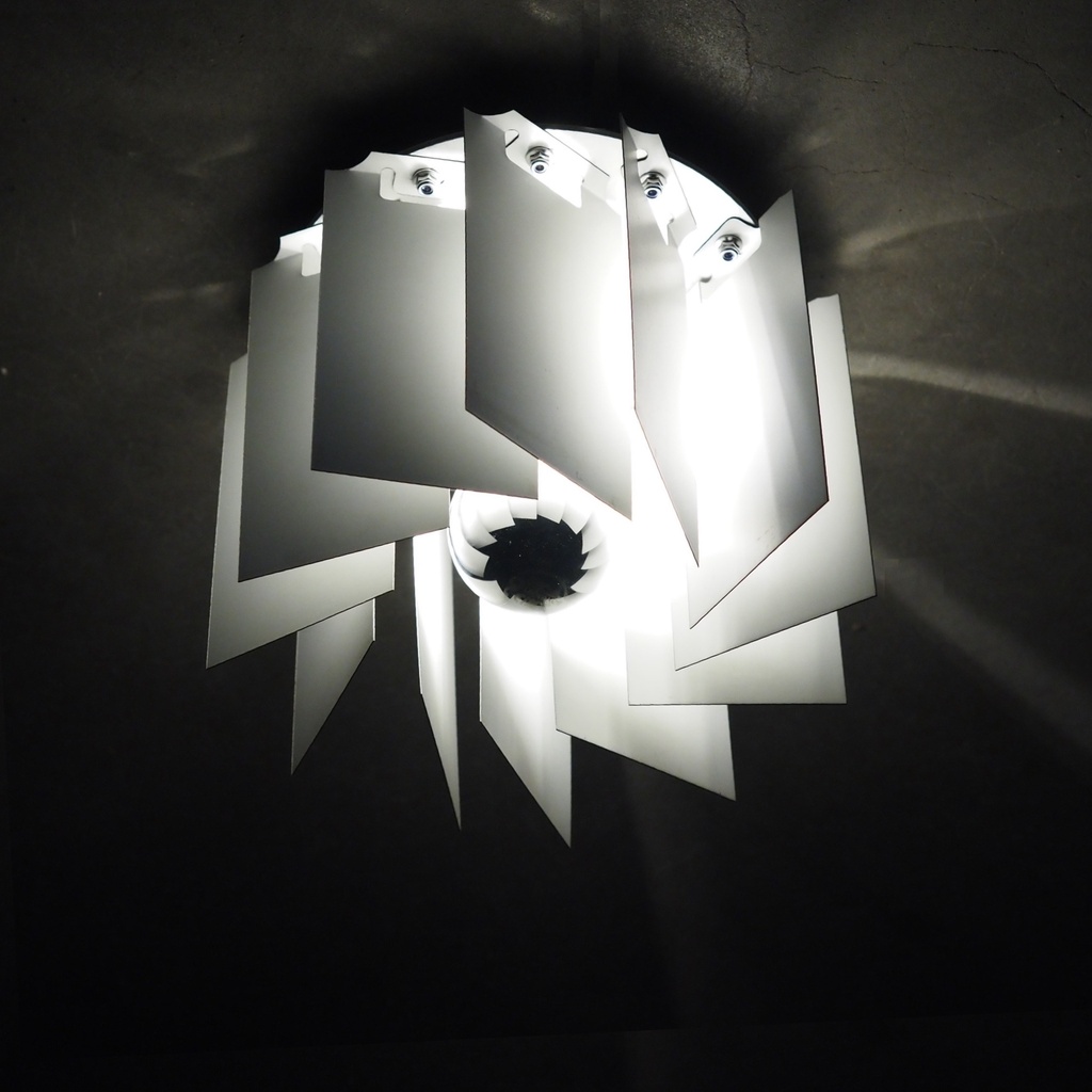 Wall/ceiling light 'Jules' in steel