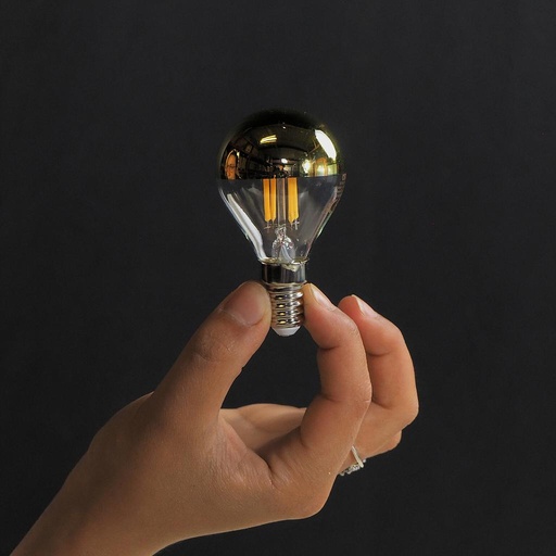 [4058075456549] Bulb "Led star classic Mirror Gold" by Osram (E14)